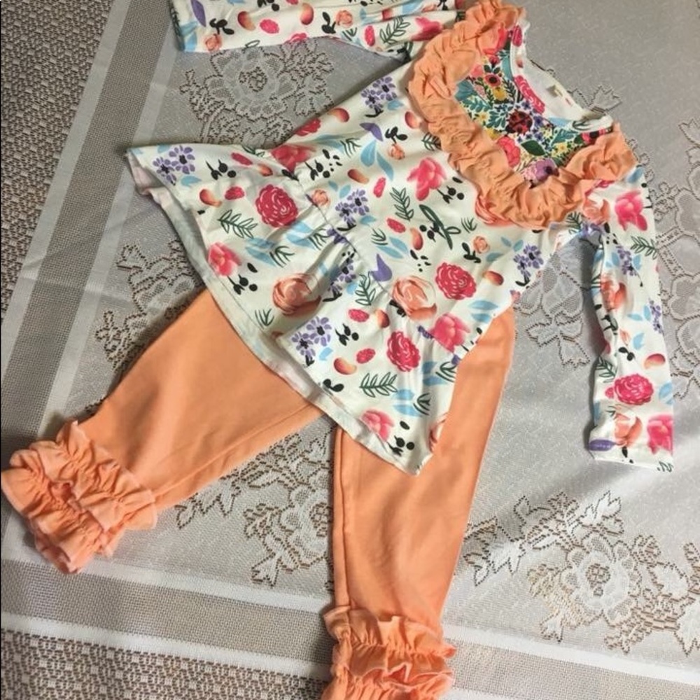 New Boutique 2 piece outfit size 12-18 months
